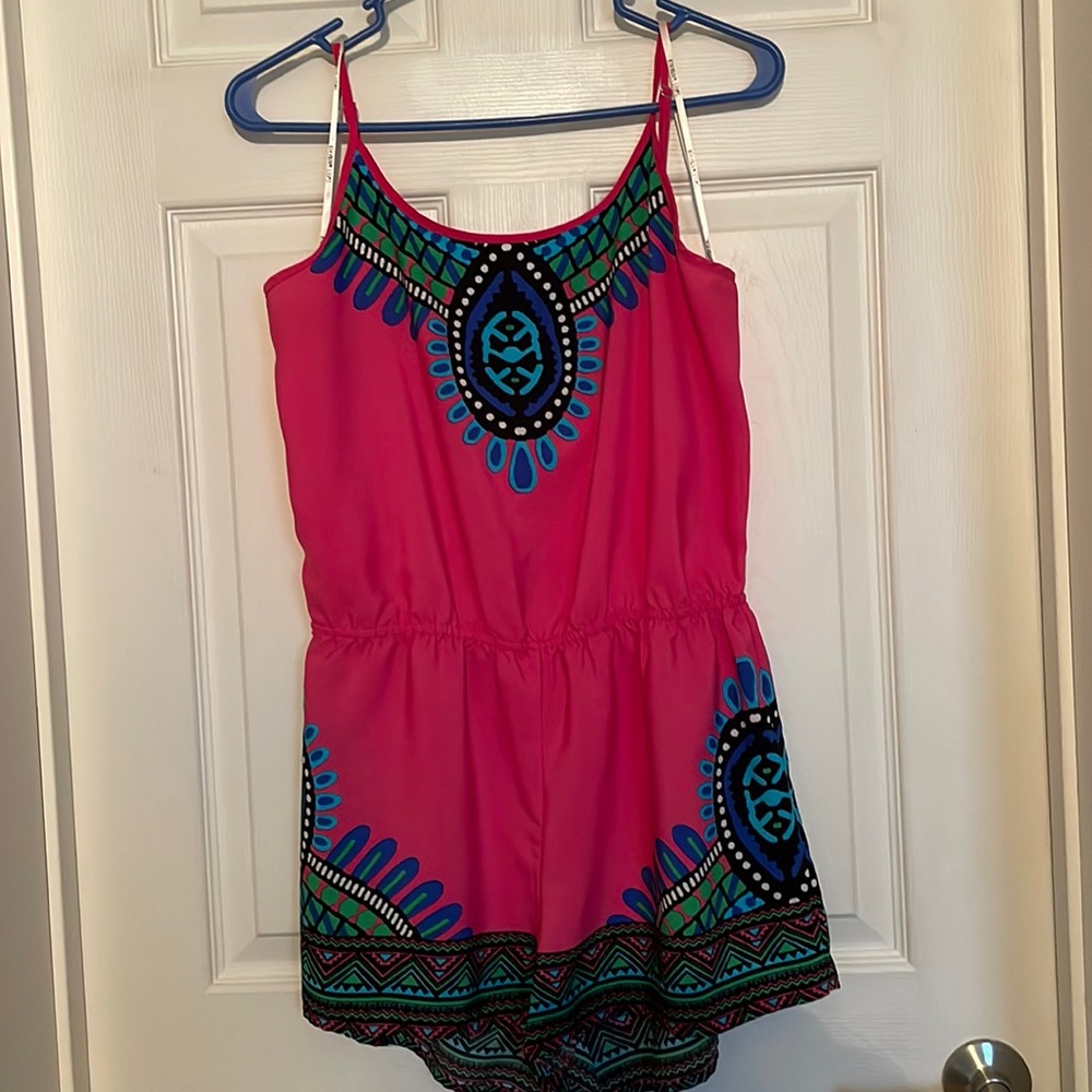 Pink romper